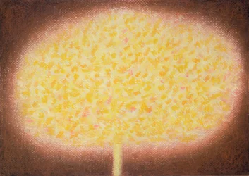 (pastel al óleo sobre lienzo)